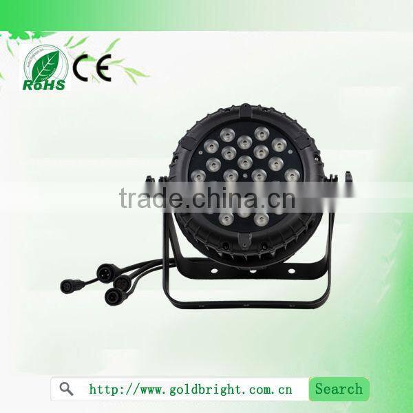 Factory Outdoor IP65 24*Quad-10W Professional LED Par 64 Stage Lighting