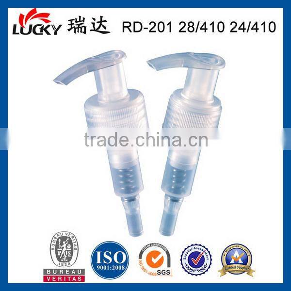 Hot sale 28mm 24mm plastic hand valve soap dispenser pump