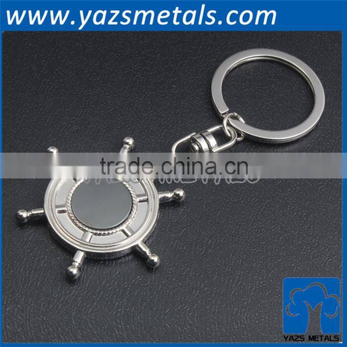 Metal heart shape wedding gifts key chain