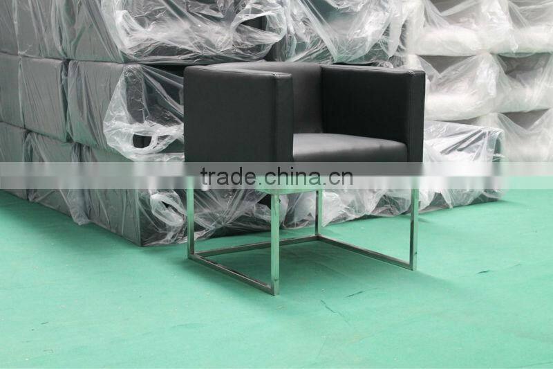 Modern PU leather leisure chair
