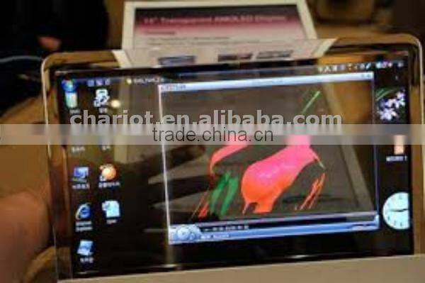 2014 new advertisement,ChariotTech best electronic christmas gifts transparent touch screen monitor, give you best Experience