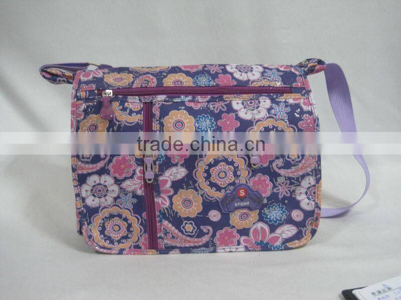 600D flora simple shoulder bag