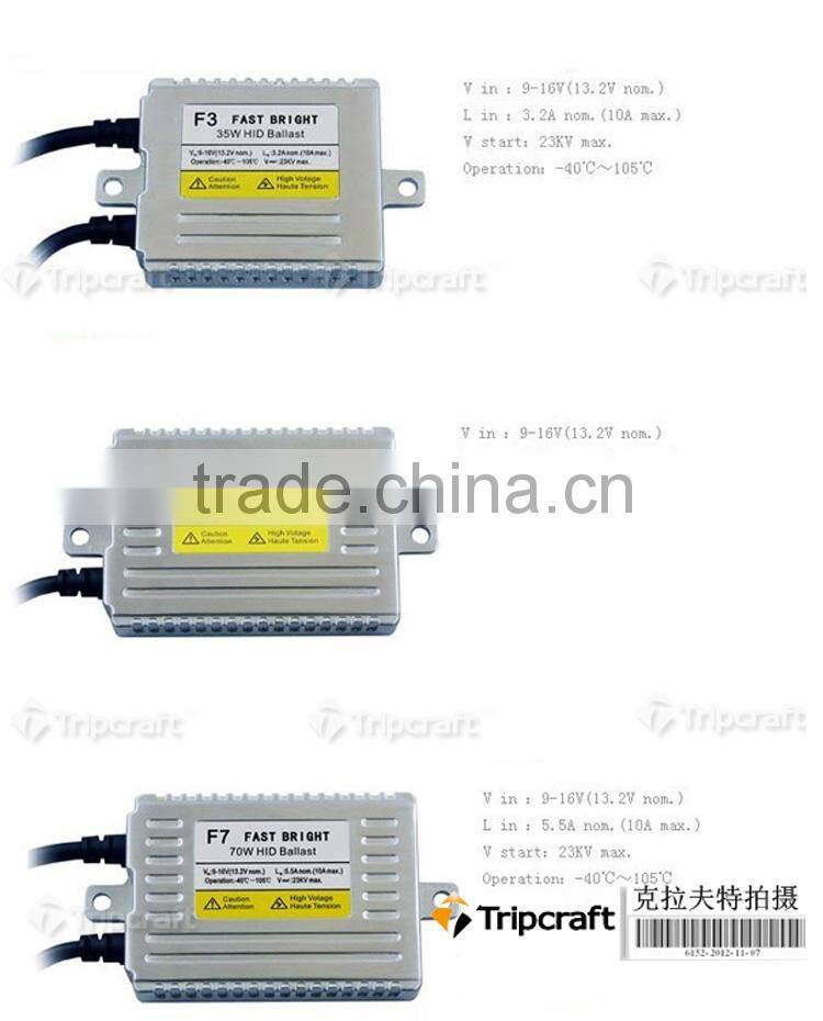 HID SLIM BALLAST F7 FAST BRIGHT 70W HID Xenon Ballast