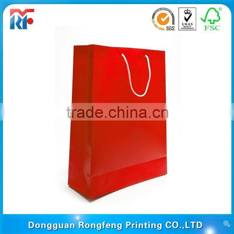oem production customized kraft paper bag