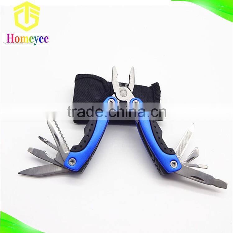 multifunction pocket foldable plier with aluminum handle