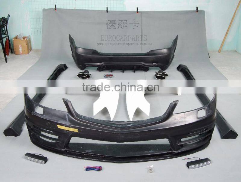 MB S-Class W221 2006 year to 2012 year FRP material body kit for W221 S350 Wold bodykit
