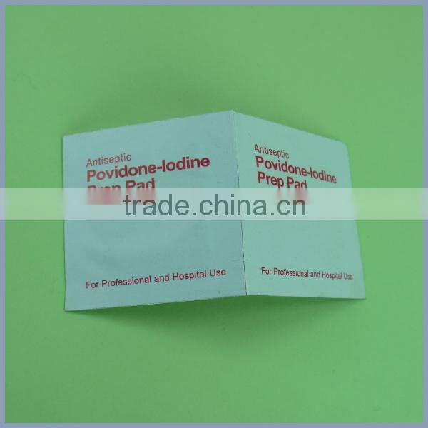 povidone iodine prep pad cleaning pad