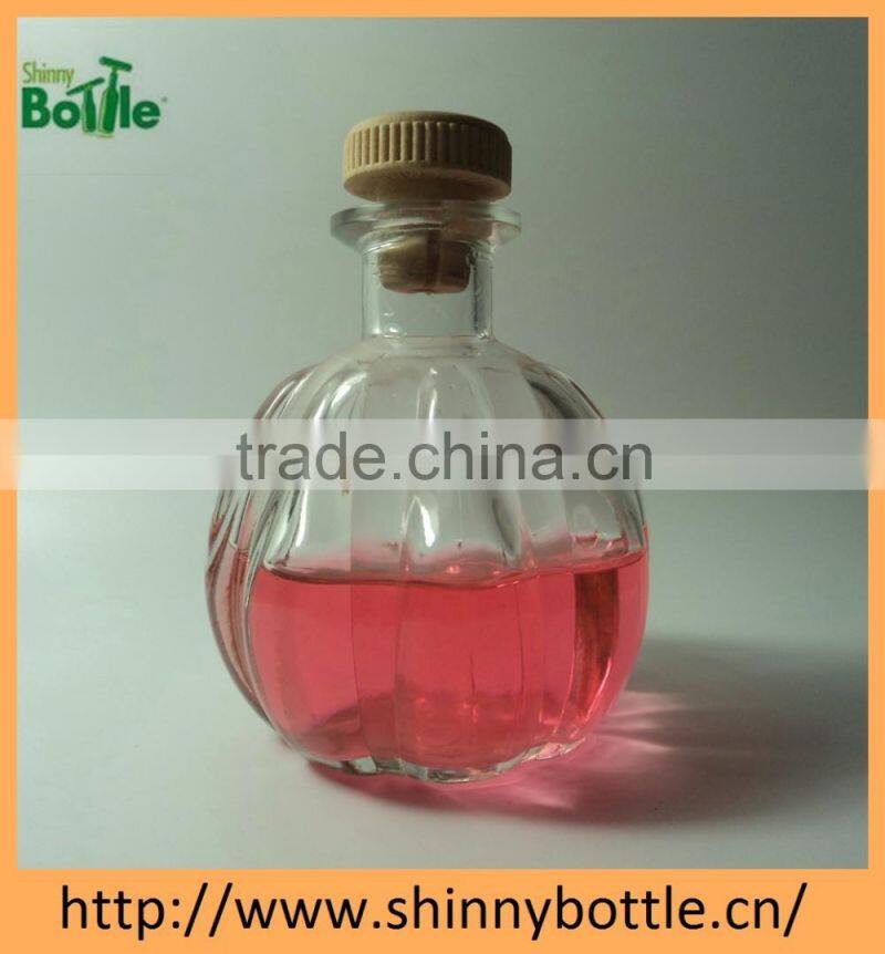 Home fragrance Aroma Diffuser with glass bottle and sola flower