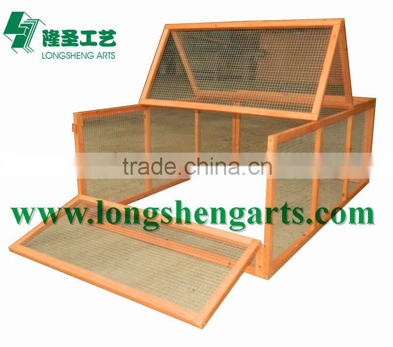 Deluxe Large Wooden egg pet house with double-deck