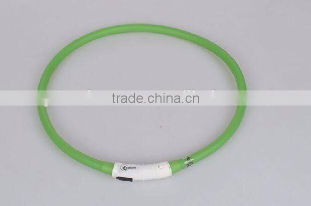 New Usb Rechargeable Led Flashing Dog Collar