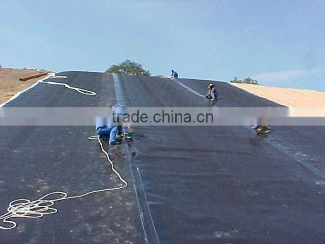 leakage-proof HDPE geomembrane in rolls(500g/m2)