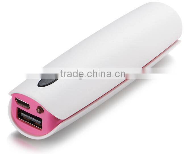 Factory Price Mini Cute Protable 2600mAh Power Bank Charger