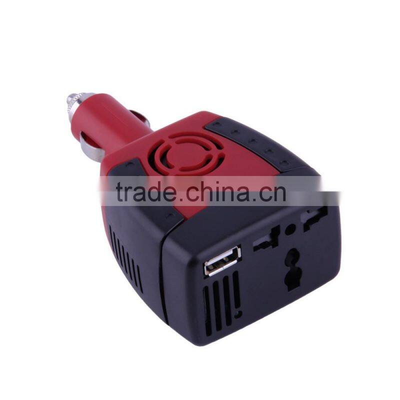 Hot 150W 220V Power Inverter New cigarette lighter Power Supply AC Car Power Inverter Adapter with USB Charger Port