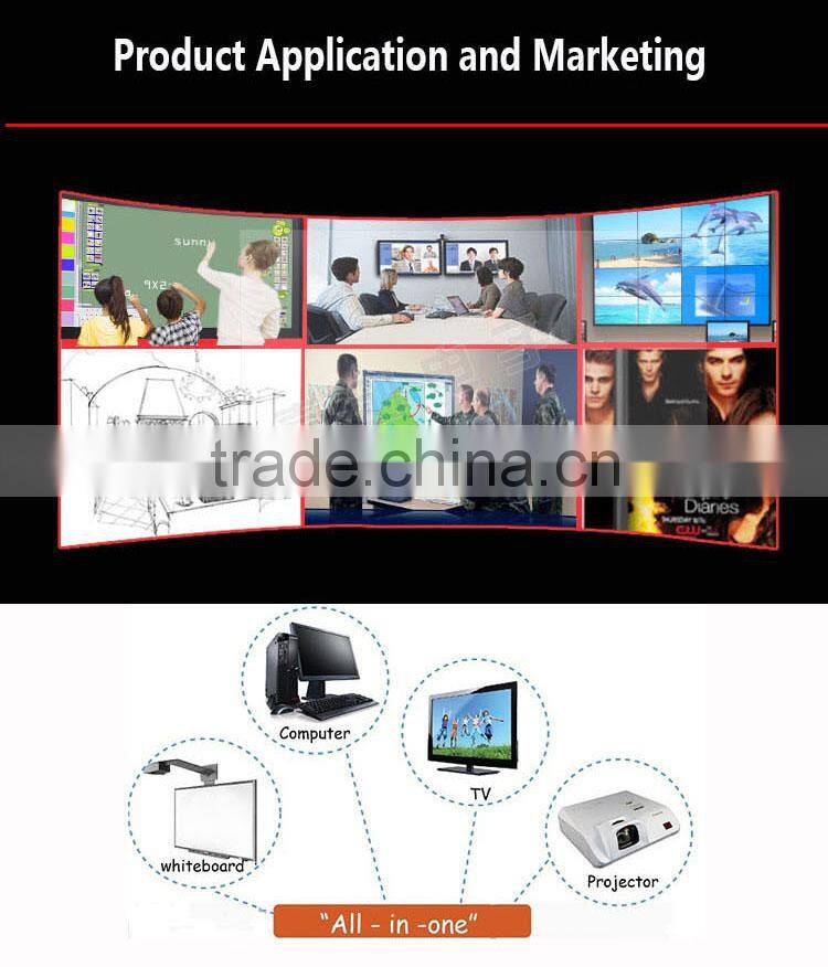 42 Inch Touch screen kiosk all in one PC with interatctive whiteboard software