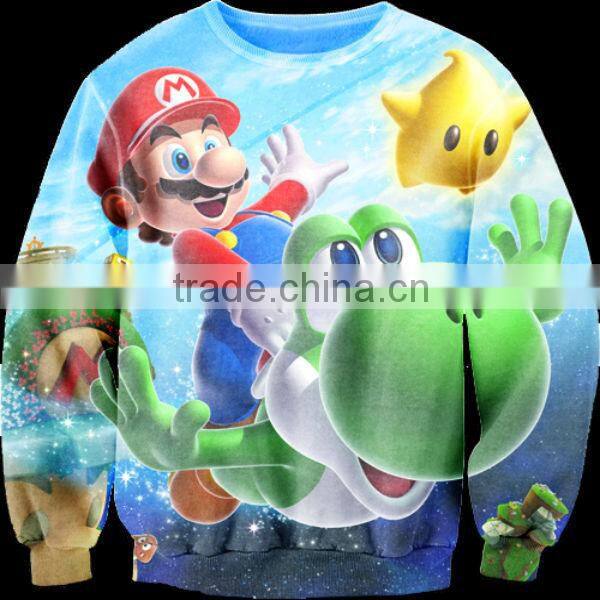 2014 newest crewneck 3d sweatshirt ,3d sweatshirts,3d pullover sweatshirt