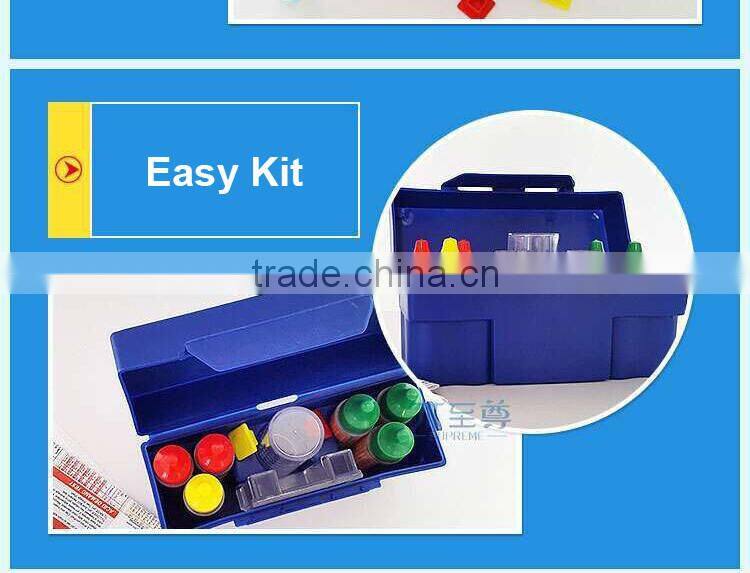 2016 Poolstar pool multipurpose test strips , ph cl test strips pool, ph alkaline test strips