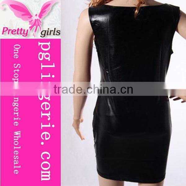 Muslim Wear,New Sexy Black Vinyl Lingerie,Set Sexy Lingerie Leather