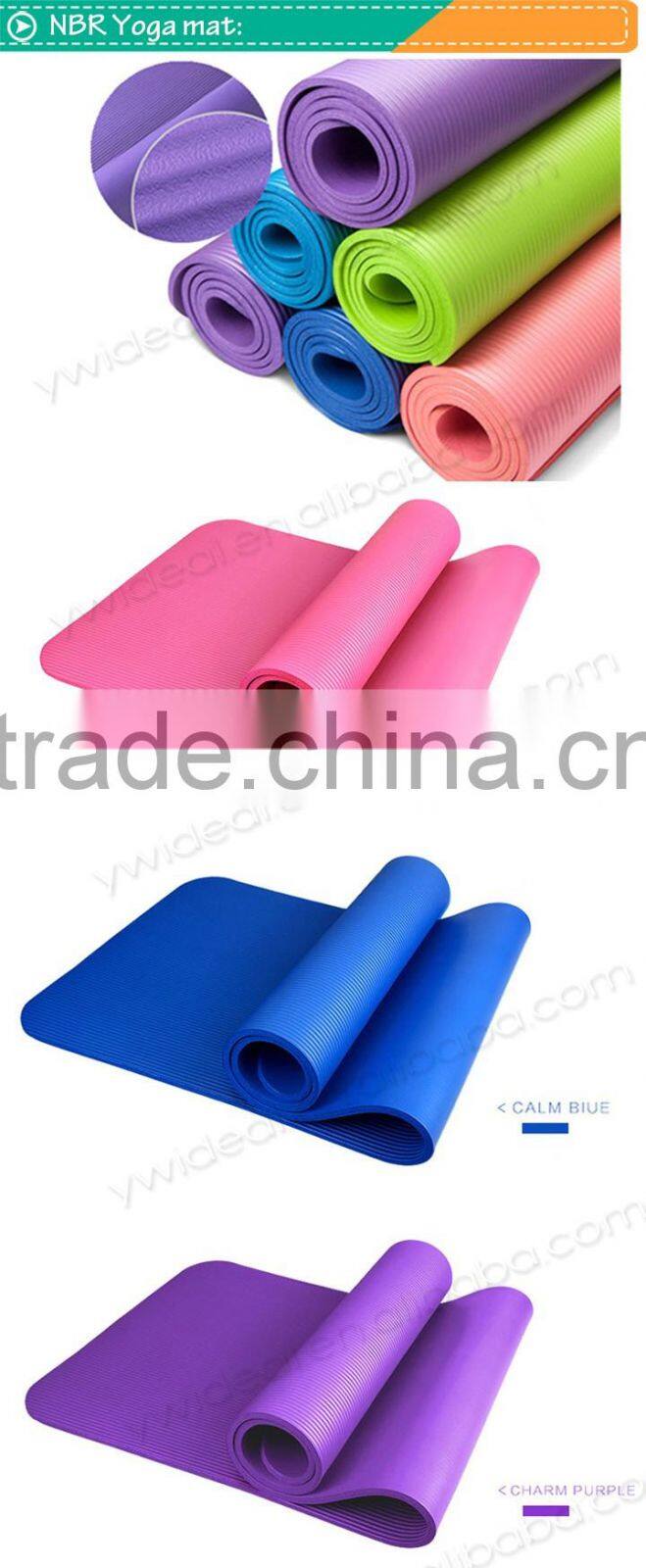 Eco-friendly Colorful Anti-slip Fancy TPE Yoga Mat