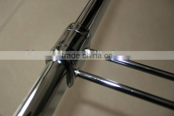 Single/double prong hanging cross bar hooks