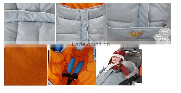 Wholesale safety material infant down sleeping bag for baby