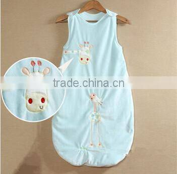 Baby Blue Giraffe Baby Sleeping Bag