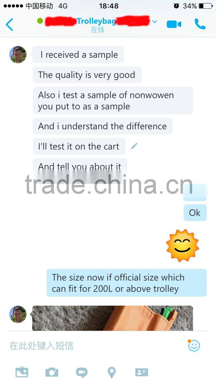 Shenzhen Factory Foldable Grocery Bag Reusable Shopping Bags Shopping Trolley Cart Bags