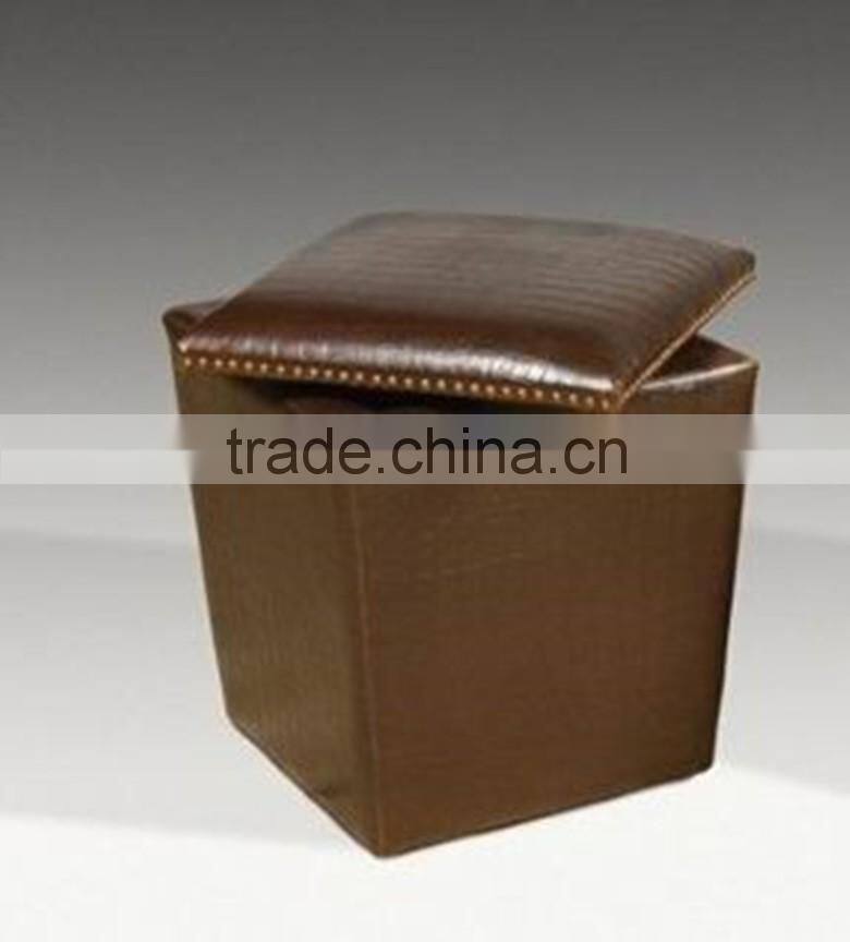 PU storage ottoman