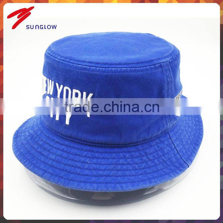 Custom design fisherman America flag bucket hat