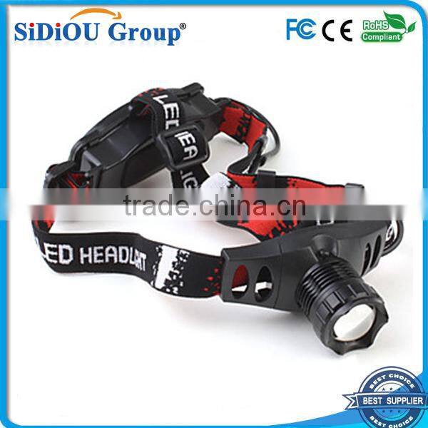 q5 rechargeable zoom led headlamp safety headlamp