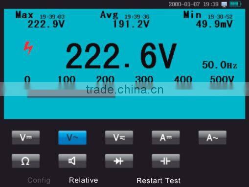 Micsig handheld 150MHz oscilloscope Tablet Oscilloscope Support touch screen operation MS215T Series 10 physical measurements