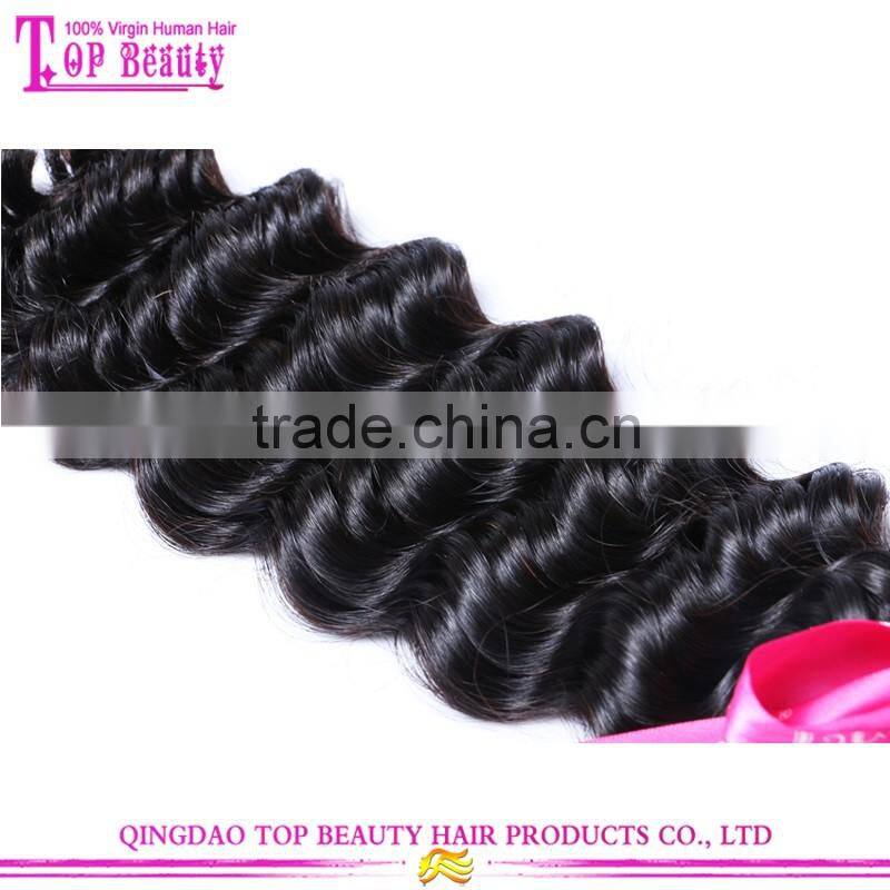 Wholesale full cuticle 18 inch brazilian loose deep wave high quality 10a brazilian virgin hair deep wave