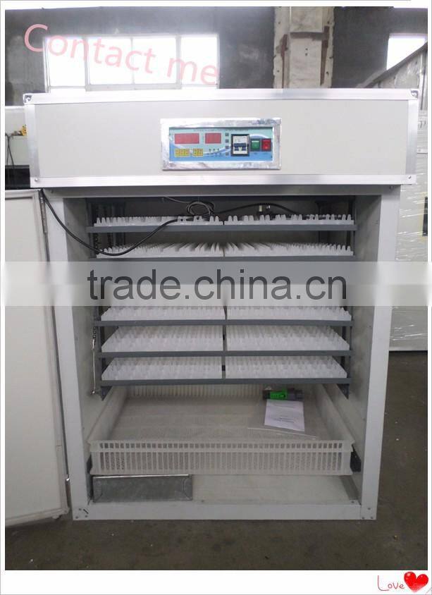 Full automatically Zhenhua 1056 egg incubator/egg hatcher machine for sale
