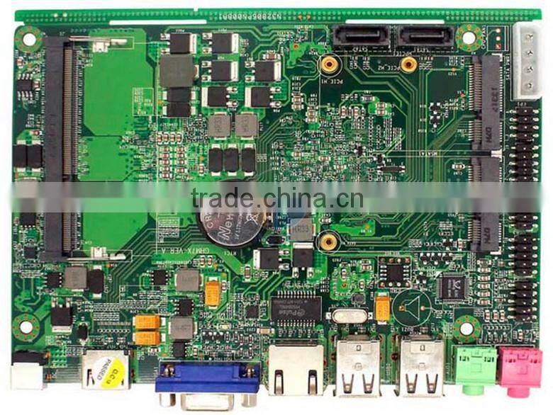 Fanless Alluminum Chassis Four Native USB 3.0 C1037u 1.8GHZ 4G RAM 64G SSD Gaming Computer Server Case