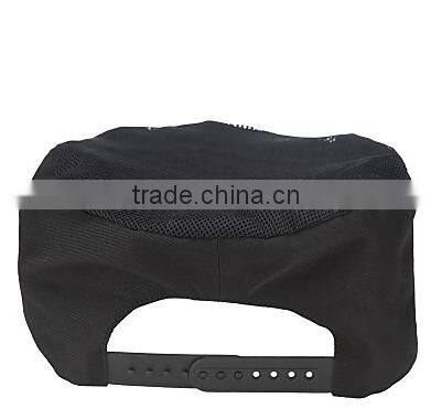 cotton chef skull hat with mesh net on the top