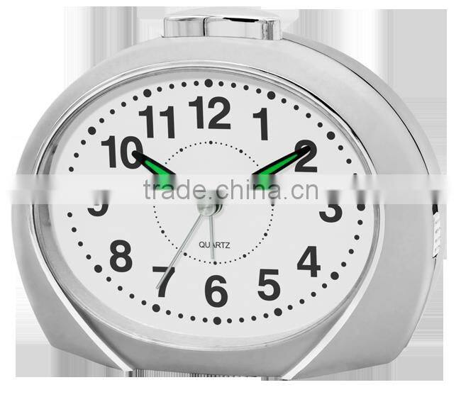 hot selling fashion sweep clock led light alarm clock