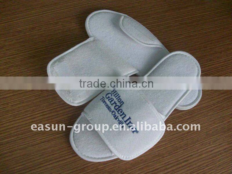 Hotel slippers made in shanghai easun/cheap hotel slippers