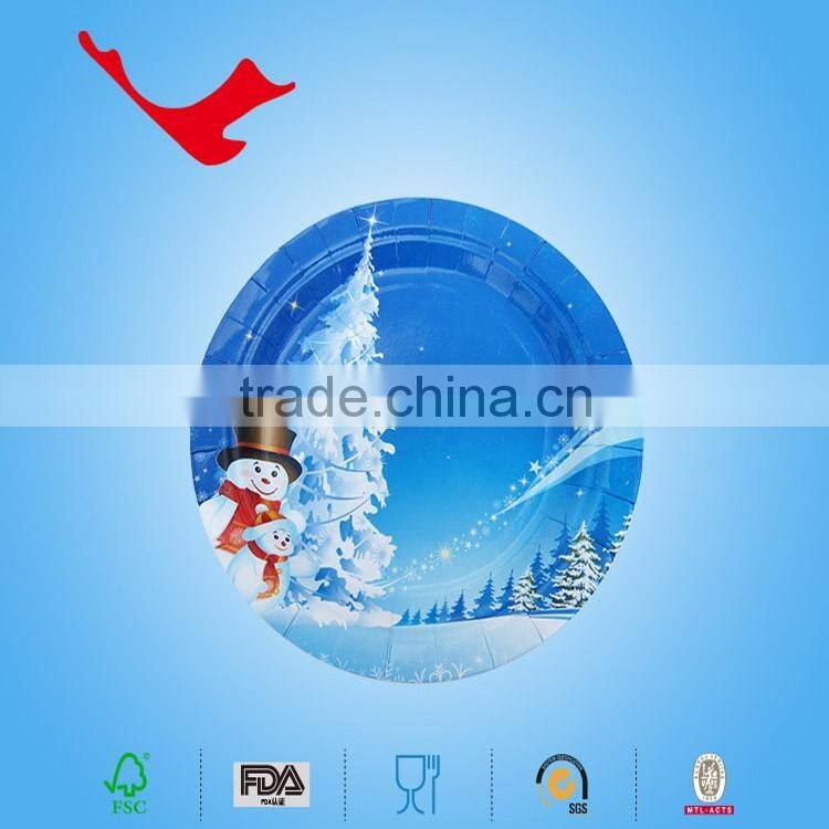 2016 xmas luxury dinner set, 2016 Christmas party plates