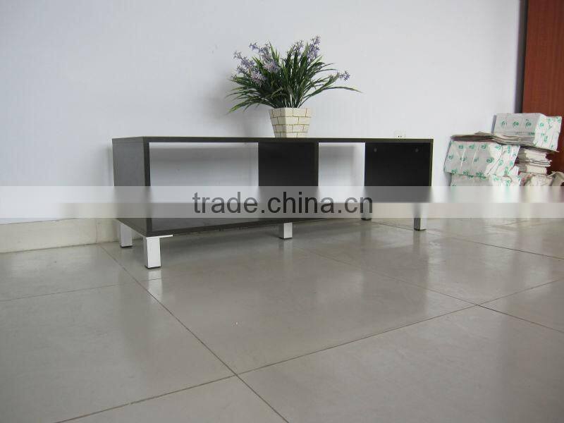 Brown color modern style 1 door & 2 drawers TV stand