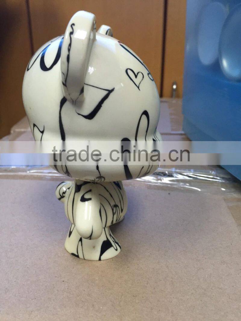 Bear Feature DIY Toys,Animal Shape Plastic Toys,Customized Vinyl Gift Toy