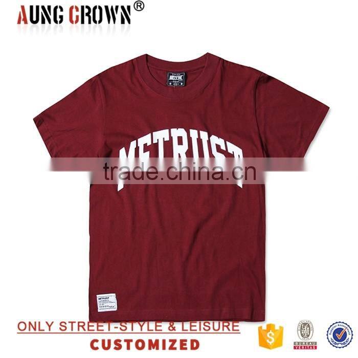 Wholesale Fashion T Shirts Casual Style High Quality With Your DIY Printing