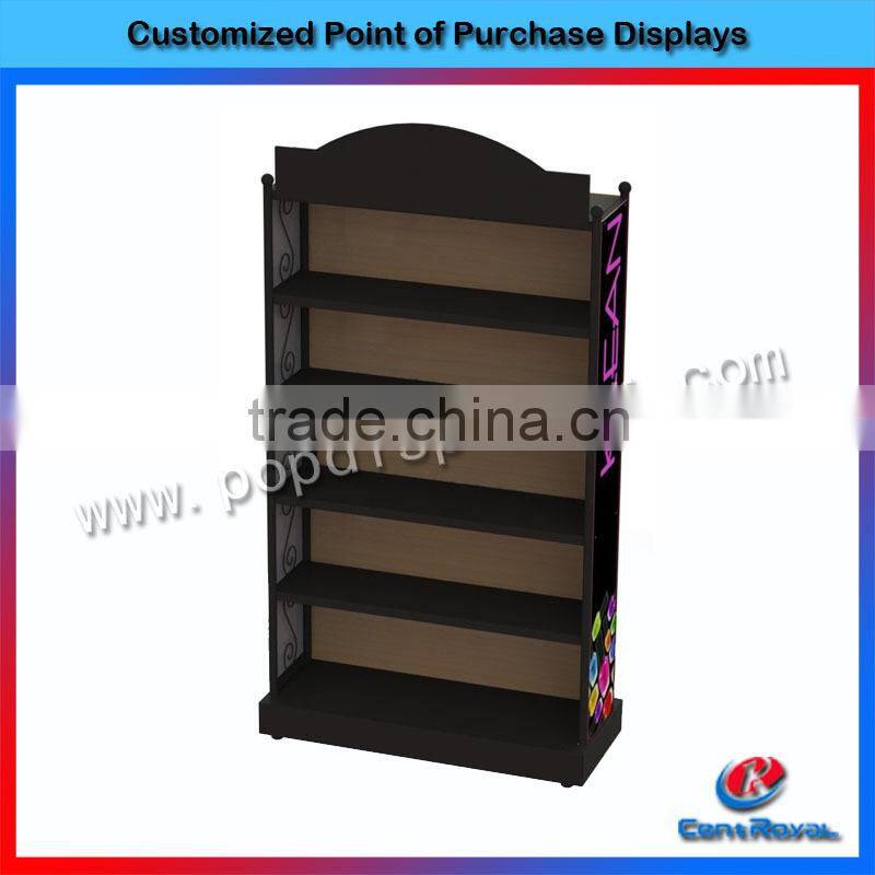Wholesale customized wood nail polish bottle stand