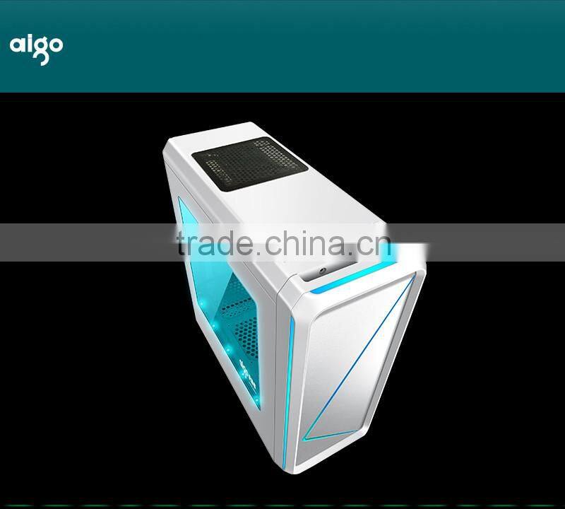 T10 aigo transparent side panel colorful LED water cooled USB3.0 HD AUDIOcomputer case