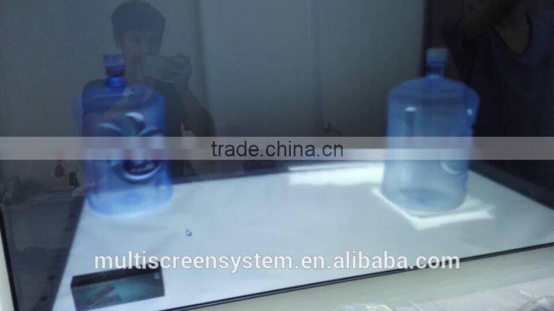 EKAA 65'' Transparent Touch Screen On Mall Shop Window