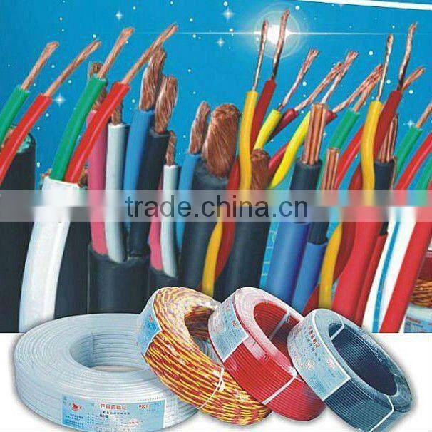 300/500V electrical copper 5 core cable with CE