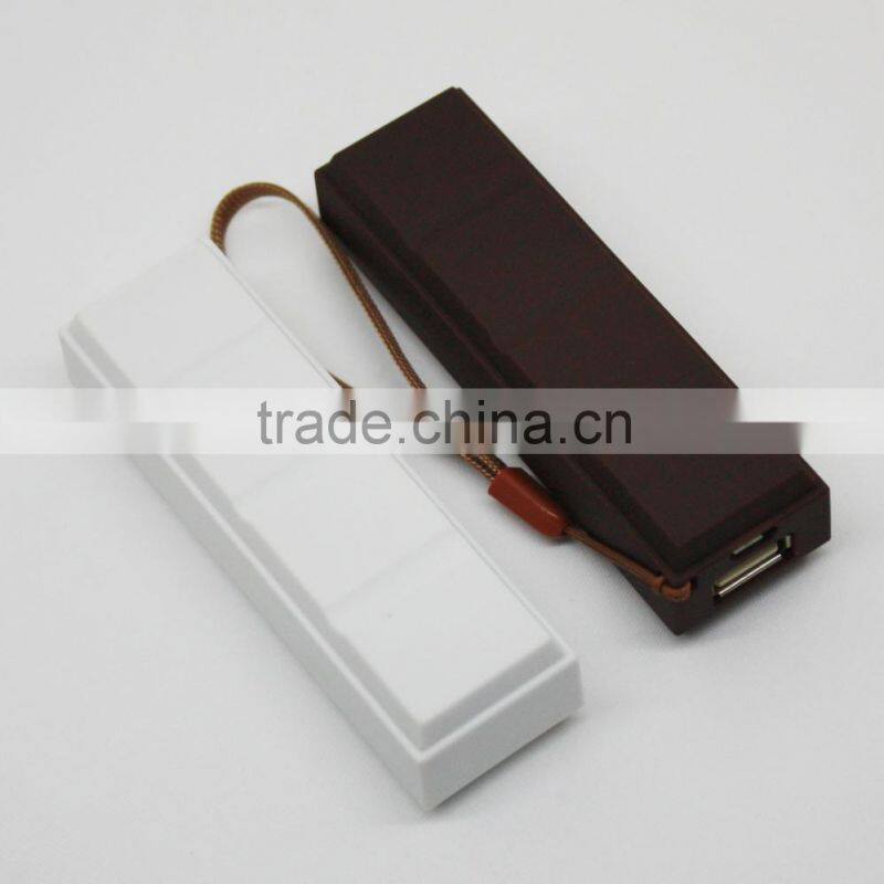 portable power bank charger 2600mah for mobiles