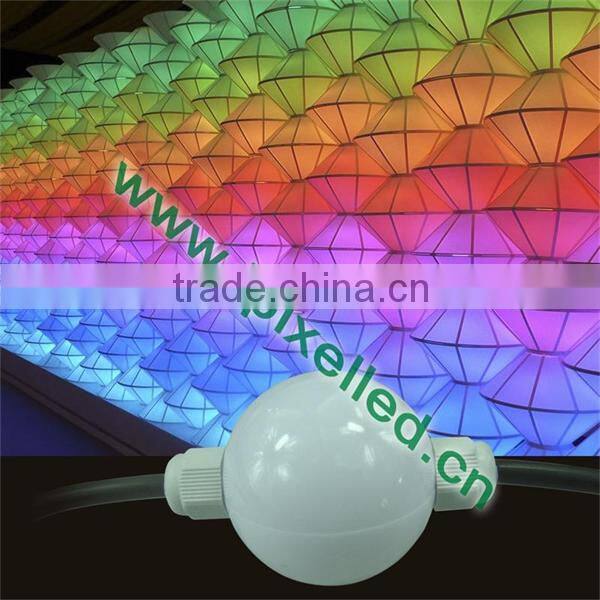 waterproof 50mm ball 3D effect dmx 512 led pixel light