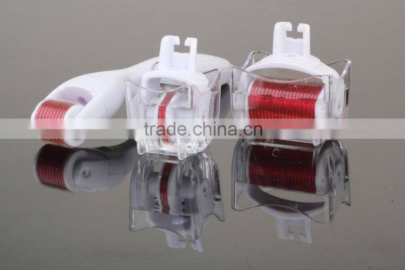 2015 factory direct wholesale hair loss treatment 3 in 1 derma roller