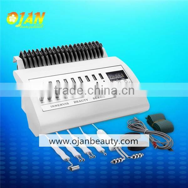 Newest factory supply CE approved electronic muscle stimulator machine/electro stimulator