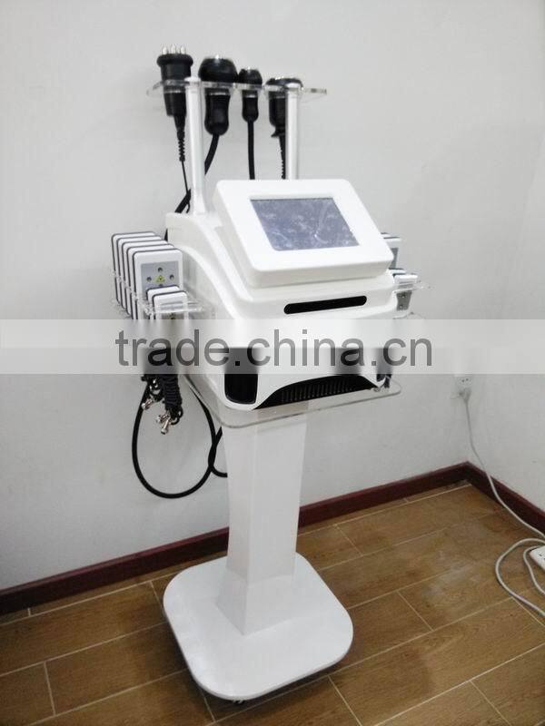 Hot selling !!! Portable bipolar rf tripolar RF body lipolaser lipo cavitation slimming machine