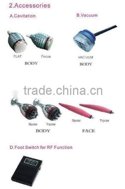 RF Skin Rejuvenation Vacuum Cavitation System